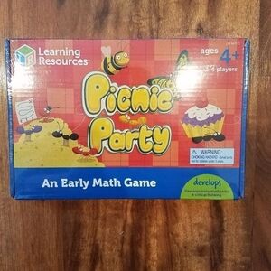 Brand new and sealed, Learning Resources Picnic Party Game, An Early Math Game